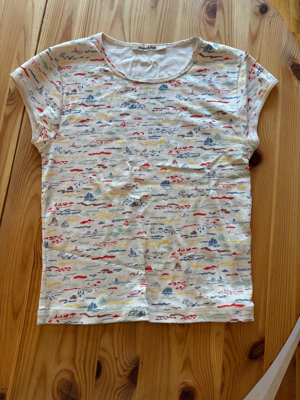 Misha and Puff adult tee size small
